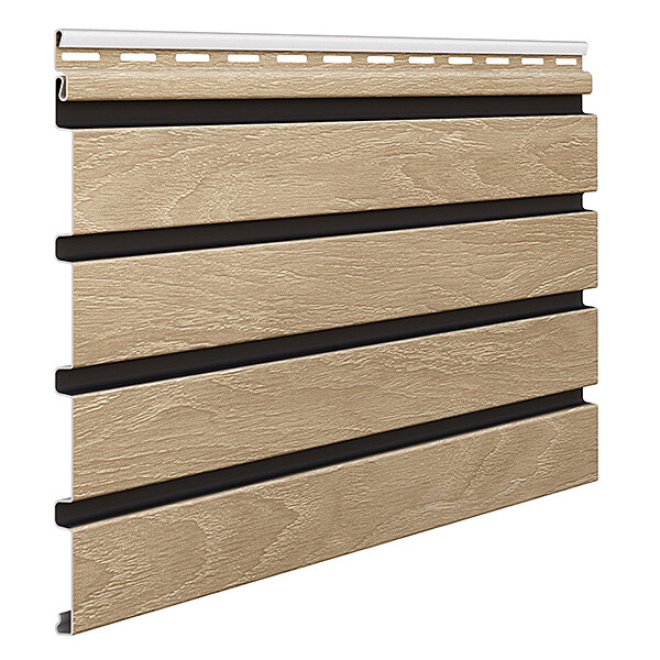 Fasádní obklad Wood Siding Fronto V Black, SVP-06, 60 - dub